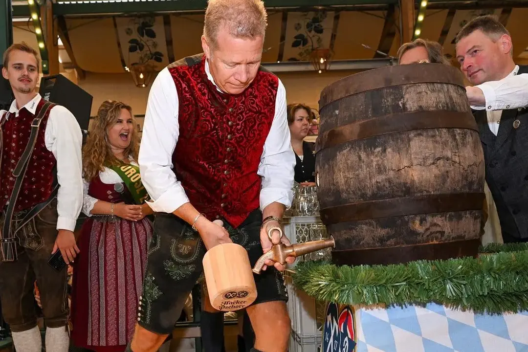 Oktoberfest 2024 tapping and opening ceremony