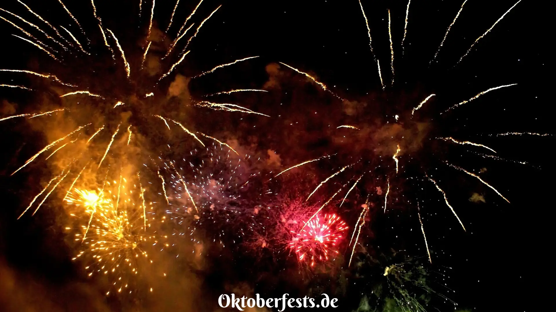 Firecracker Shooting at the End of Oktoberfest 2024