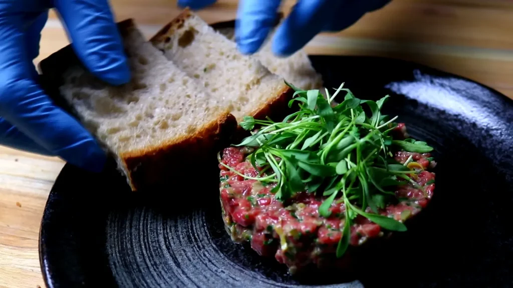 Classic-French-Beef-Tartare-at oktoberfest